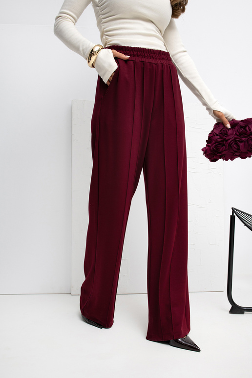 Sporta bikses bordo krāsā