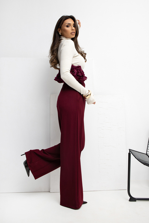 Sporta bikses bordo krāsā