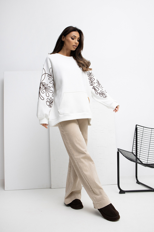 Ekrū krāsas blūzons RV BL