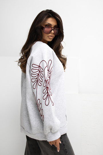 Džemperis RV zils gaiši pelēks 2