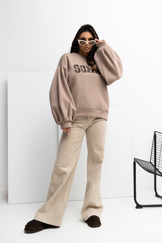 Blūze tumši smilškrāsas