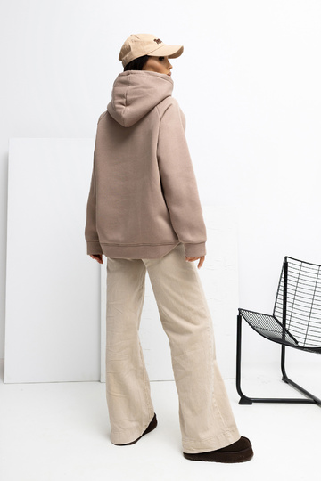 Tumši smilškrāsas blūzons