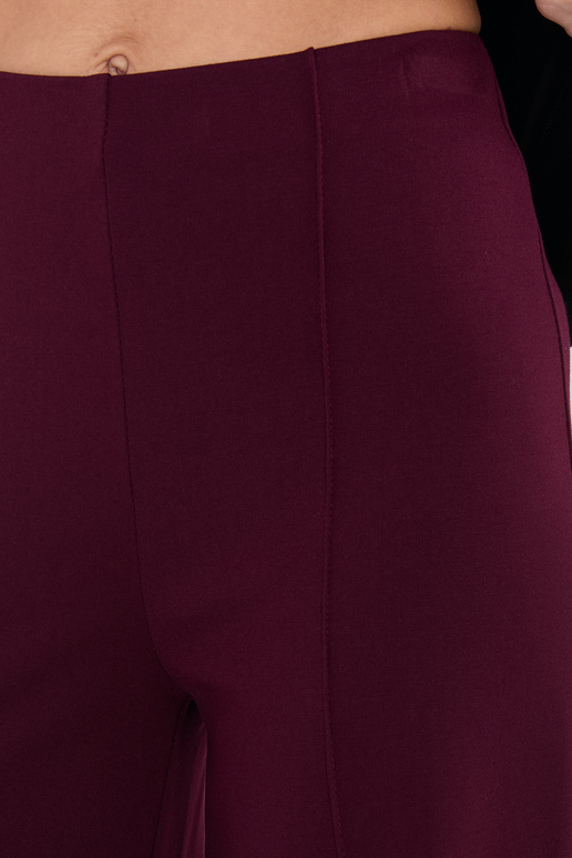 Bordo krāsas bikses