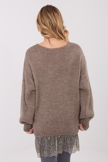 Džemperis tumši smilškrāsas