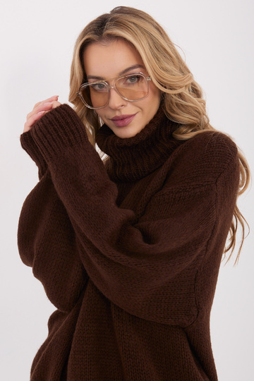 Džemperis tumši brūns