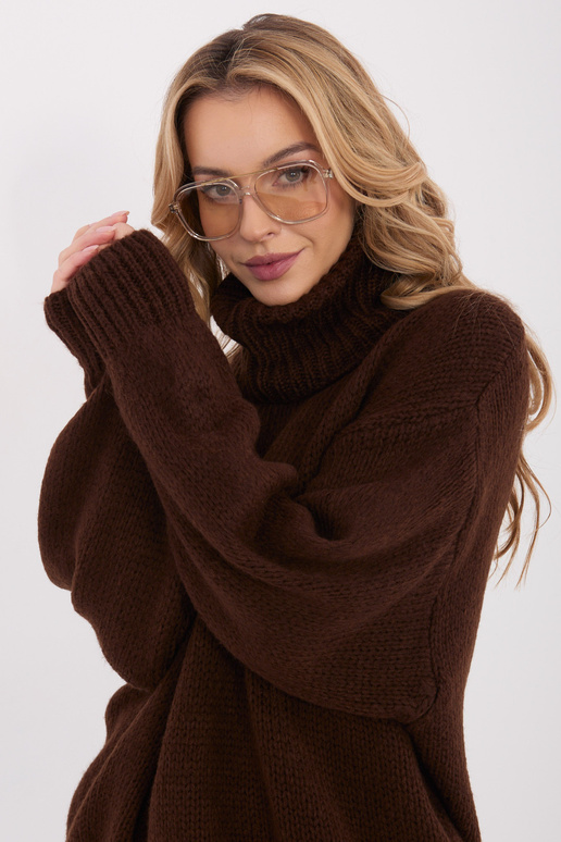 Džemperis tumši brūns