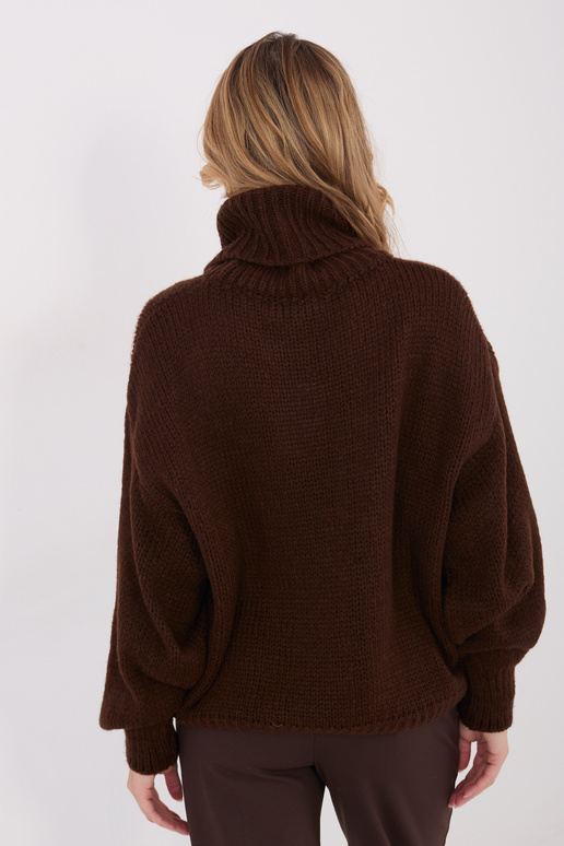 Džemperis tumši brūns