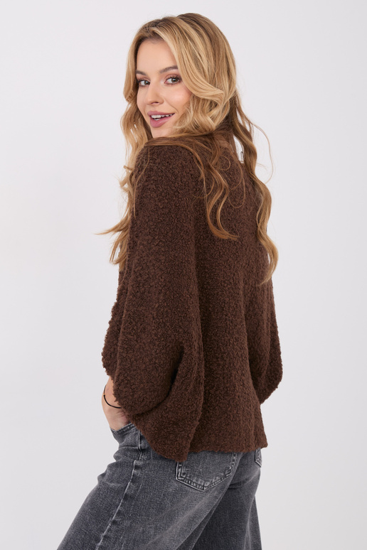 Tumši brūns džemperis