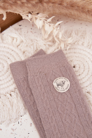 Zeķes  Wełniane Pelēkas krāsas