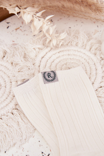 Kokvilnas zeķes ar svītrām  