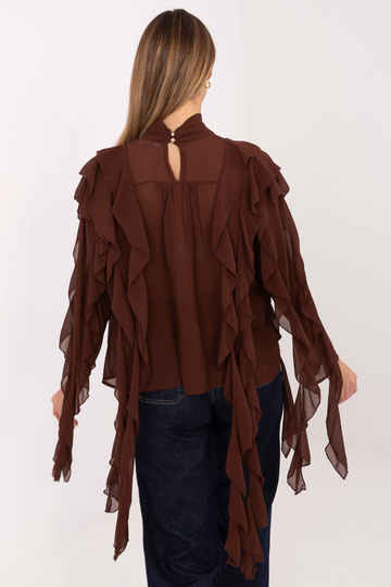 Blūze brūna 2