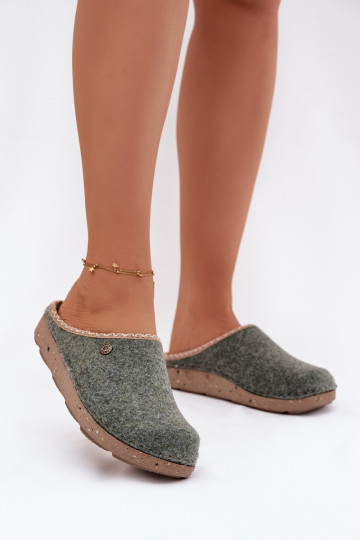 apavi mājas Čības  Inblu ED000031 Zaļas krāsas 2