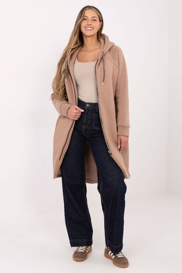 Tumši smilšu krāsas blūze