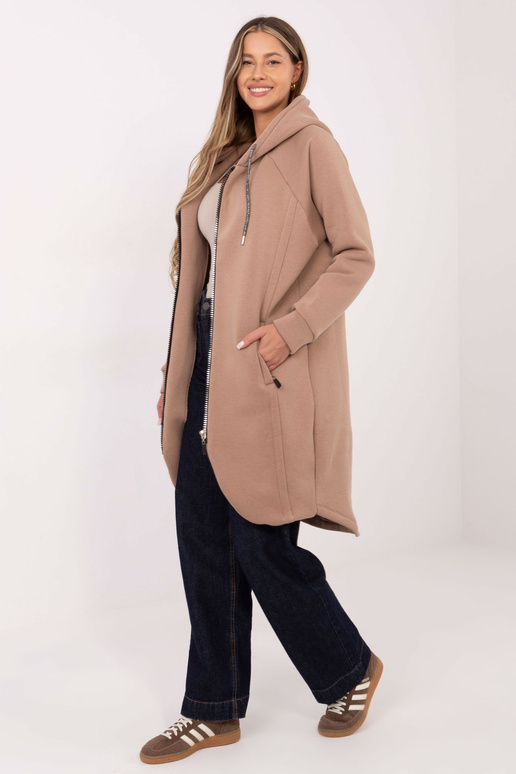 Tumši smilšu krāsas blūze