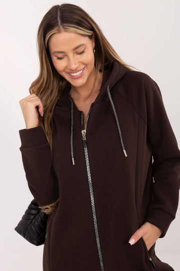 Tumši brūna blūze RV