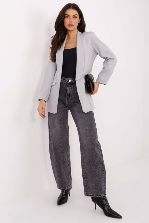 Gaiši pelēka žakete