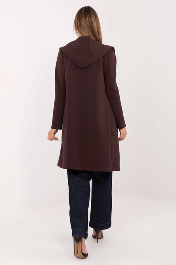 Tumši brūns mētelis