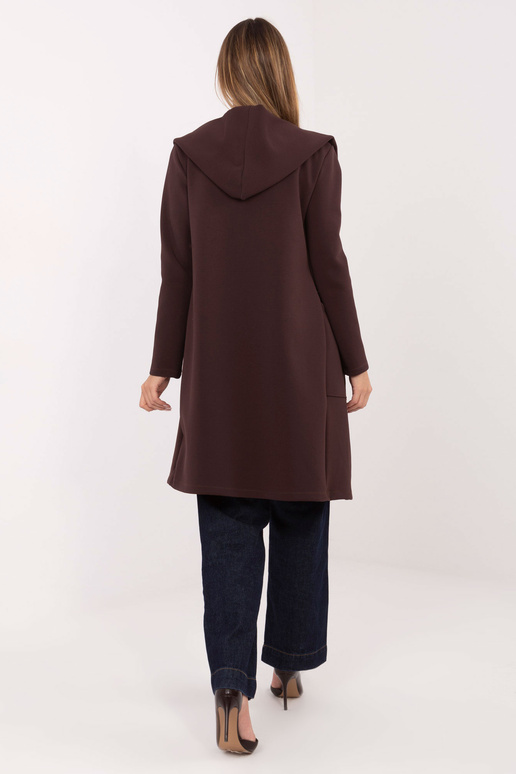 Tumši brūns mētelis