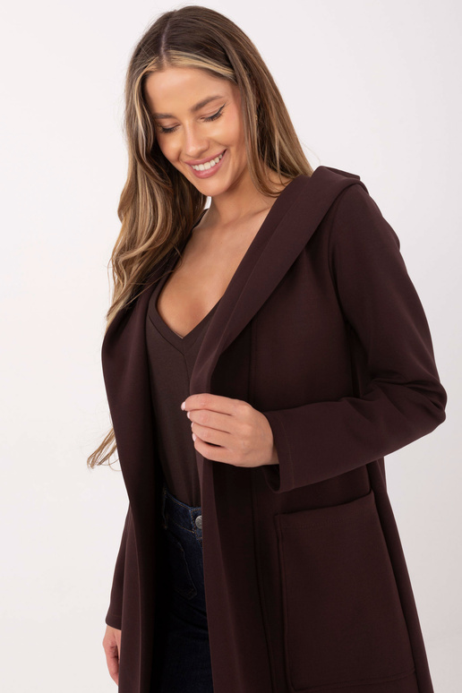 Tumši brūns mētelis