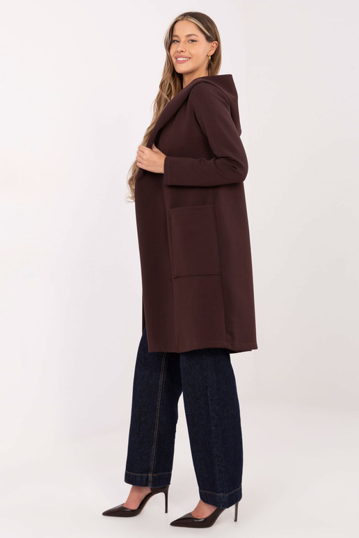 Tumši brūns mētelis