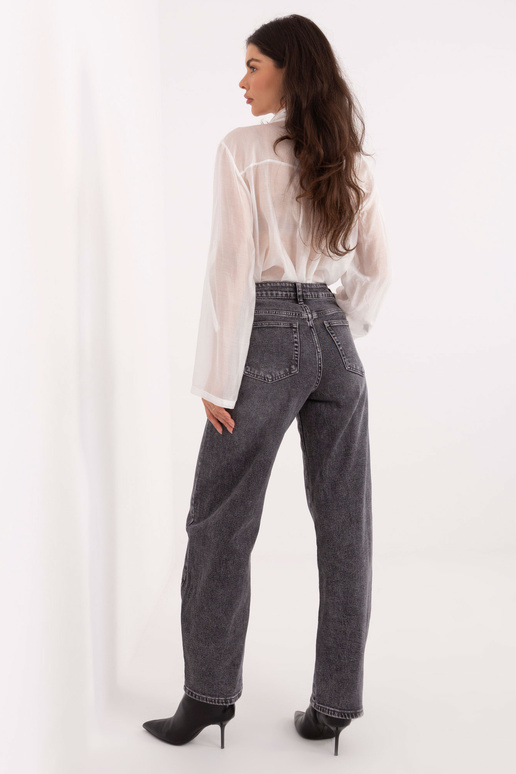 Tumši pelēkas džinsa bikses