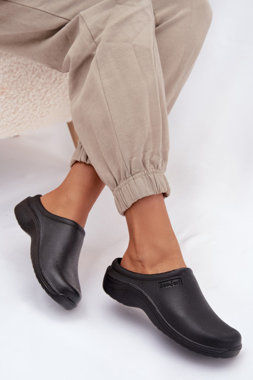 Vieglas čības uz pirksta Čības   Melns Parissa