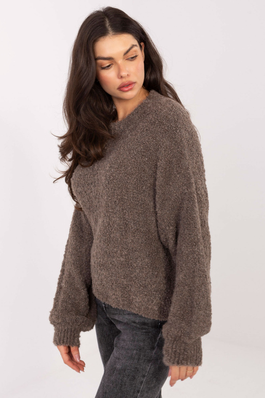 Tumši smilškrāsas džemperis