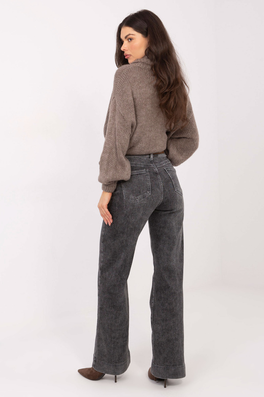 Tumši pelēkas džinsa bikses