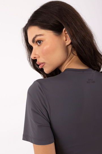 Blūze grafīta krāsā