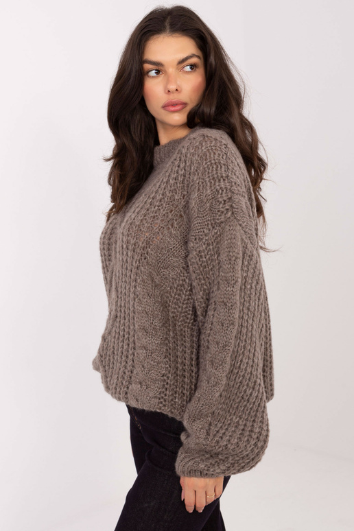 Džemperis tumši smilškrāsas