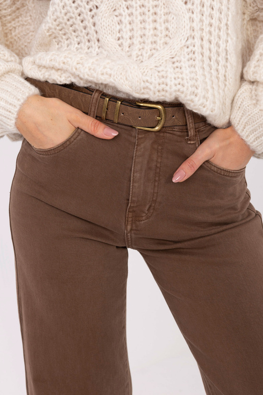 Džinsu bikses brūnas