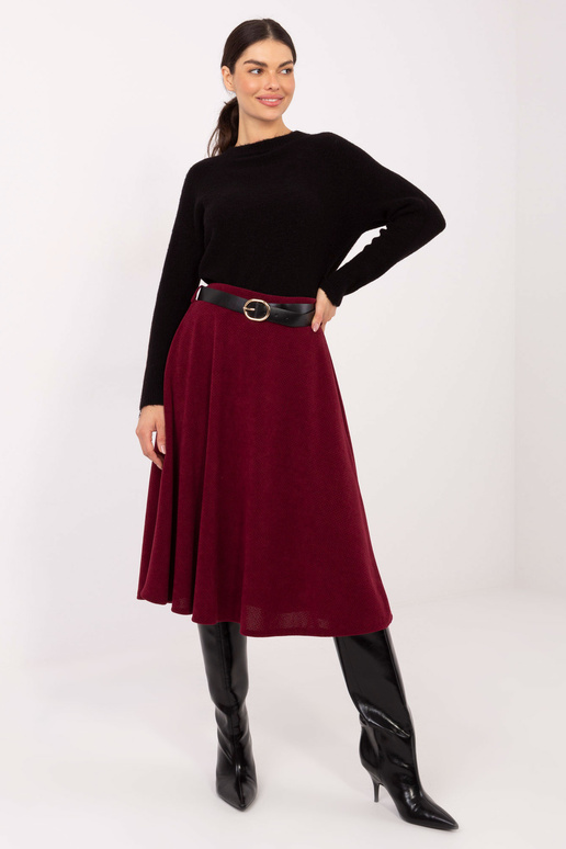 Svārki tumši sarkani