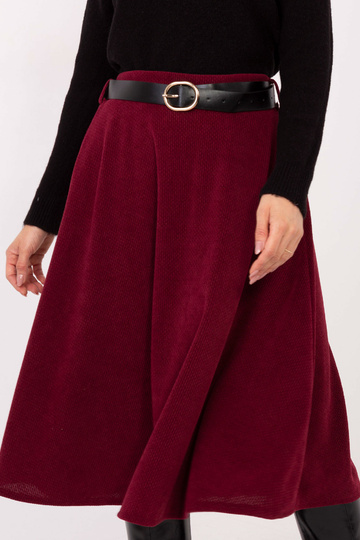 Svārki tumši sarkani 2