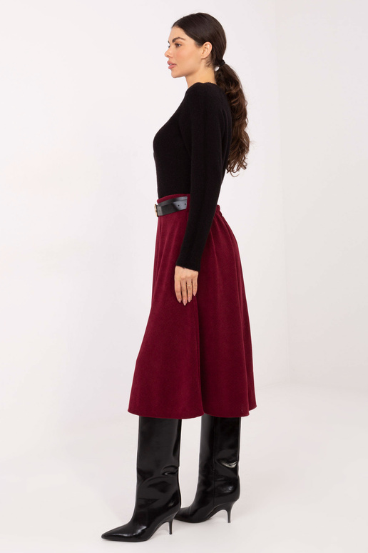 Svārki tumši sarkani