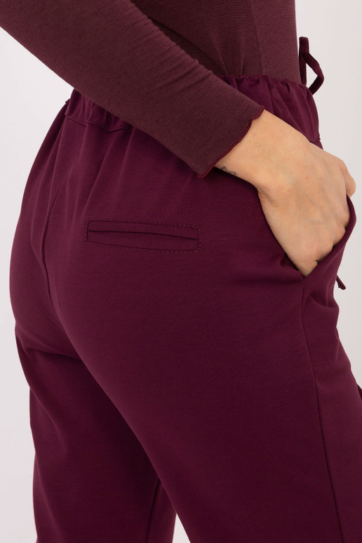 Bikses bordo krāsā