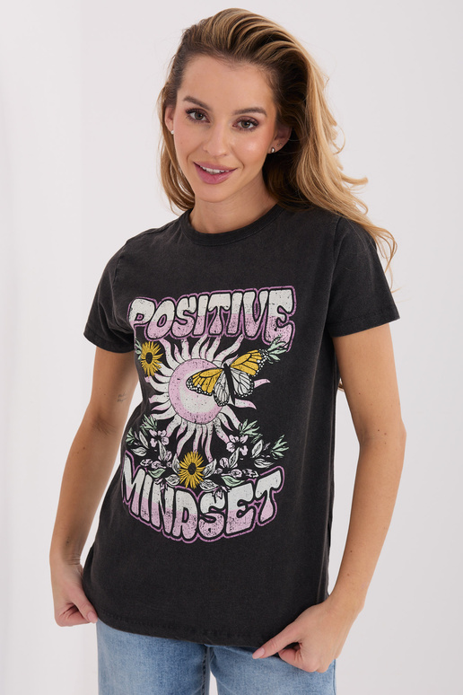 Krekliņš grafīta krāsā