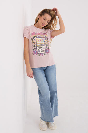 Krekliņš gaiši rozā krāsā 2