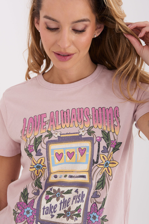 Krekliņš gaiši rozā krāsā