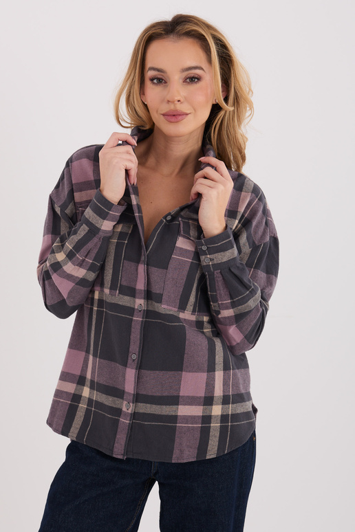 Krekls pelēki rozā krāsā