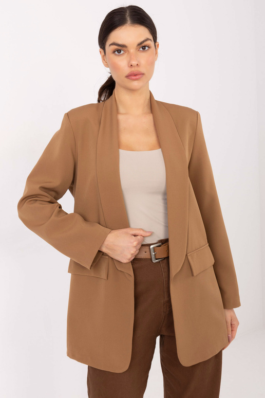 Žakete kamieļa krāsā