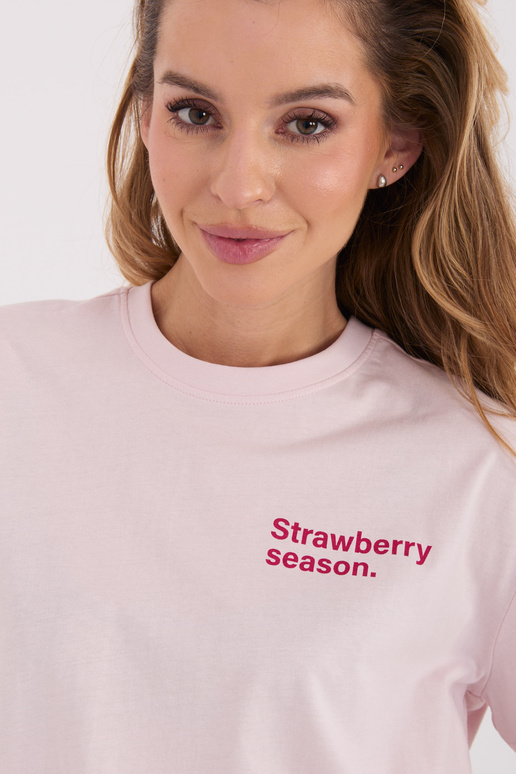 Krekliņš gaiši rozā krāsā