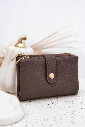 Maciņš no eko ādas pelēkas krāsas Ilissea