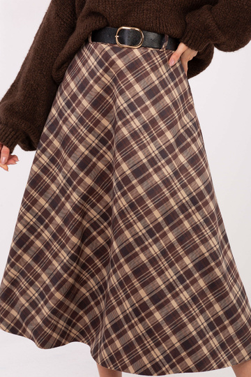 Tumši brūni svārki 2