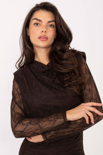 Kleita tumši brūna 2