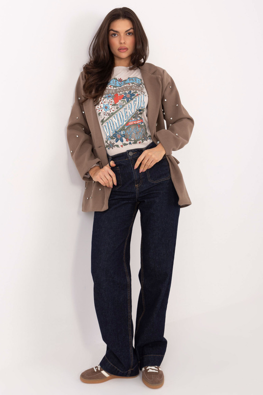 Žakete tumši smilškrāsas