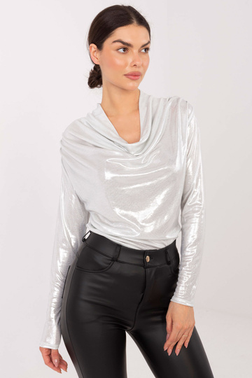 Blūze sudraba krāsā 2