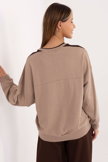 Tumši smilškrāsas blūzons