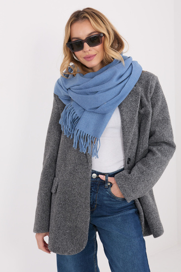 Pelēki zila šalle 2