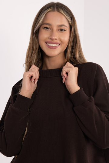 Kleita tumši brūnā krāsā 2