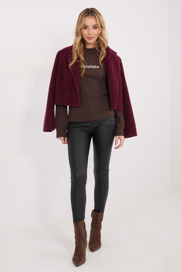 Blūze tumši brūna